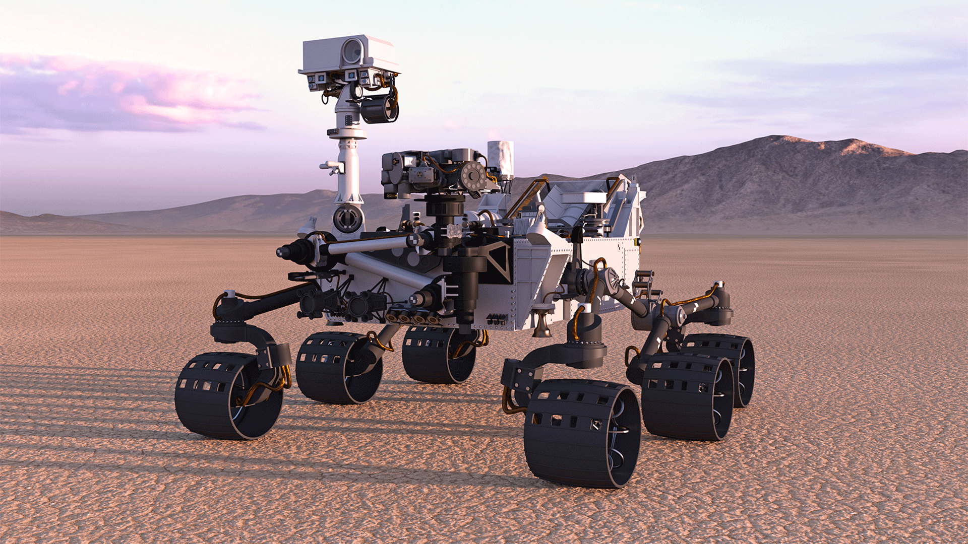 Planetary rock surface